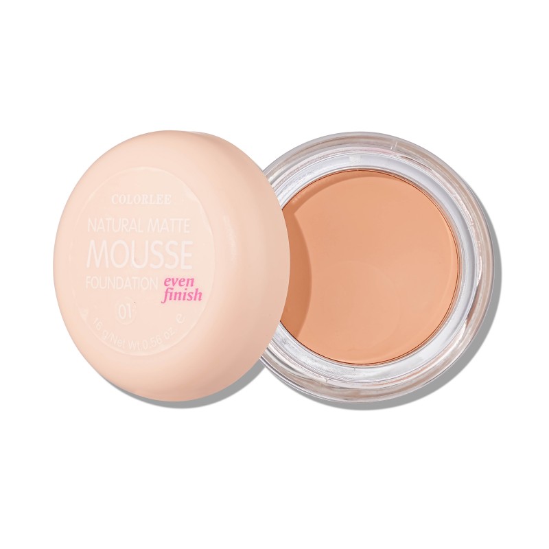 Zachte mousse make-up